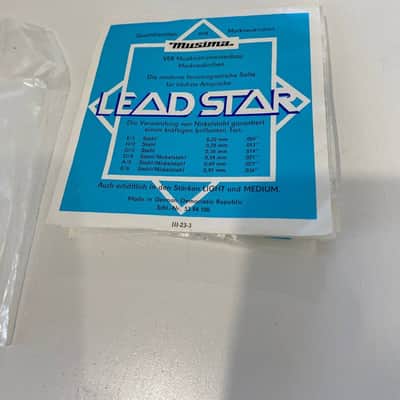 Musima Lead Star Set of Original Exclusive Vintage Strings Rare image 2