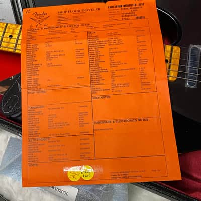 NEW! Fender Custom Shop Flamethrower Telecaster Custom - NOS - Modern Specs - Texas Special Pick-Ups - AAAA Flamed Neck - Black Sparkle - Authorized Dealer - 7.5lbs - G07234 image 16