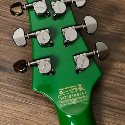 Schecter  Kenny Hickey C-1 EX S STGN in Steele Green image 6