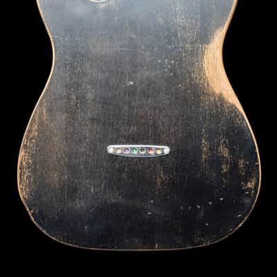 Dax&Co. Ironhorse 2022 Black/Steel Etched Zig-Zag Guitar W/ Hardshell Case & COA! image 11