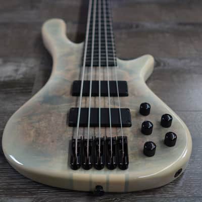 AIO S8-5 5-String Bass Guitar - White Burst 004 image 7