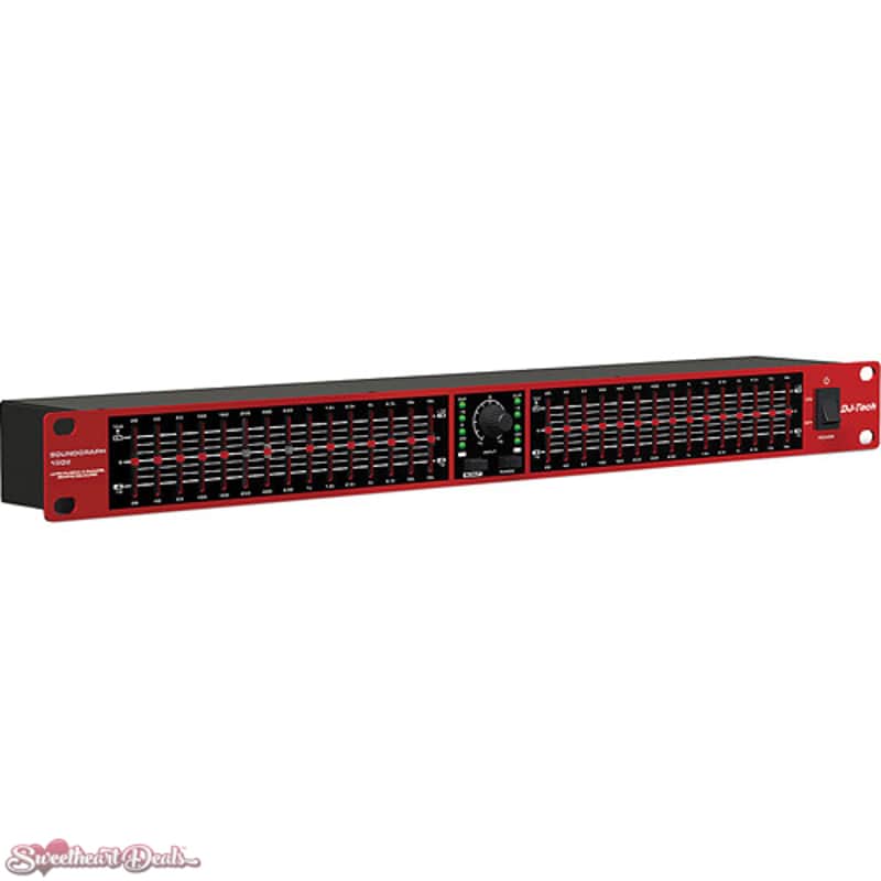 DJ-Tech Soundgraph 1502 2-Channel 15-Band Graphic Equalizer image 1