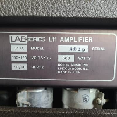 Lab Series - L11 - 200 Watt Solid State Guitar Amp Head image 11