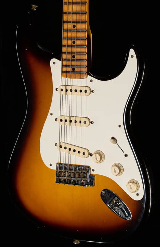 Fender Custom Shop Willcutt True '57 Stratocaster Journeyman Relic 2-Tone Sunburst 65 C (685) image 1