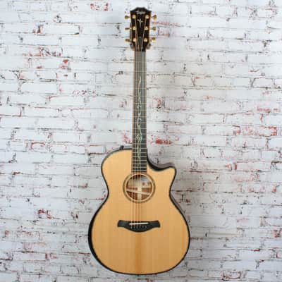 Taylor - (2025) Builder's Edition K14CE - Acoustic-Electric Guitar - V-Class - Natural - w/ Hardshell Case - x5011 image 2