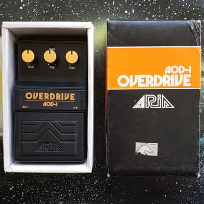 Aria AOD-1 Overdrive, 1980s, Excellent, Made In Japan, FREE N' FAST SHIPPING! image 1