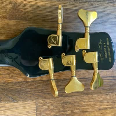 Spector NS 5CR Mid-1999 Black Transparent/Gold image 8