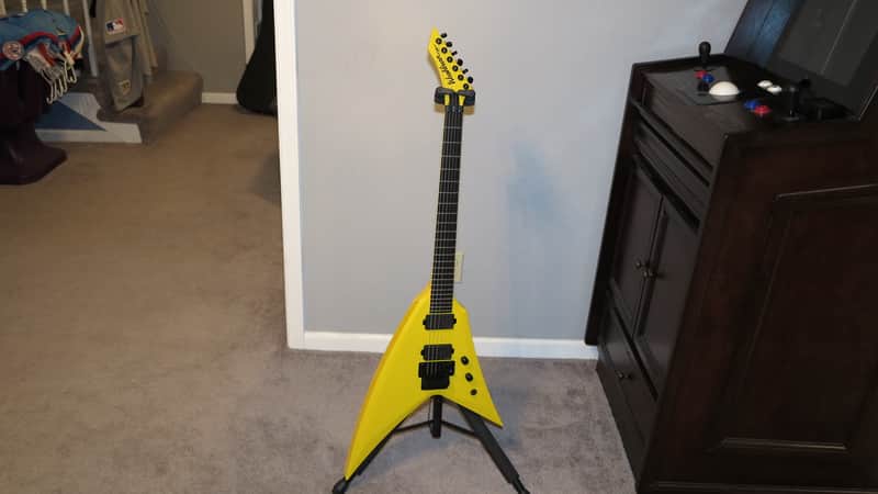 2008 / 2009 Limited Edition Washburn USA Custom Shop HM Series WV 546 with Floyd Rose Tremolo image 1