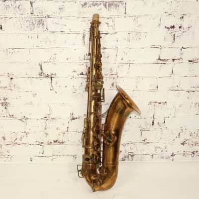 1925 Buffet Crampon Paris Evette-Schaffer Tenor Saxophone w/ OHSC image 2