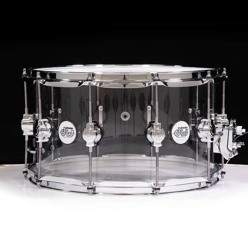DW Design Series Acrylic 8x14" Snare Drum image 1