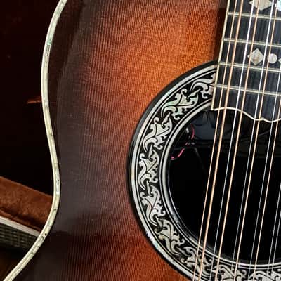 1981 Ovation 1658 Custom Legend 12-String  - Sunburst image 8