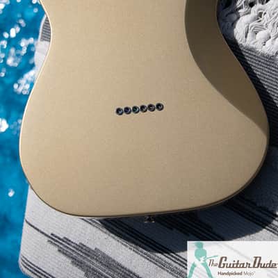 Fender Chris Shiflett Artist Series Signature Telecaster Deluxe - Shoreline Gold - Pro Set Up w Perfect Frets/Action/Intonation!$! image 8