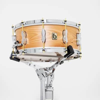 British Drum Company Archer | 14x6" 10-Lug English Yew Snare Drum. New with Full Warranty! image 2