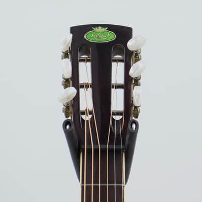 Used Regal RD-40NS Square Neck Resonator Natural w/Case & Aftermarket Pickup image 3