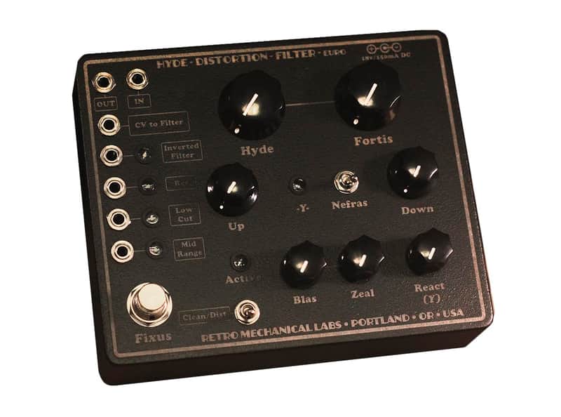 Retro Mechanical Labs Hyde Distortion Filter Euro Pedal [DEMO] image 1