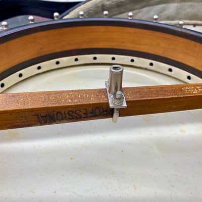 Vega Vegaphone Professional Tenor Banjo 1924 w/ Original Case image 22