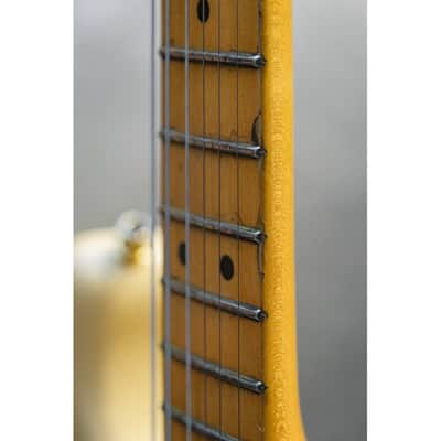 1983 Fender Standard Stratocaster (USA) with Maple Fretboard ivory white image 15