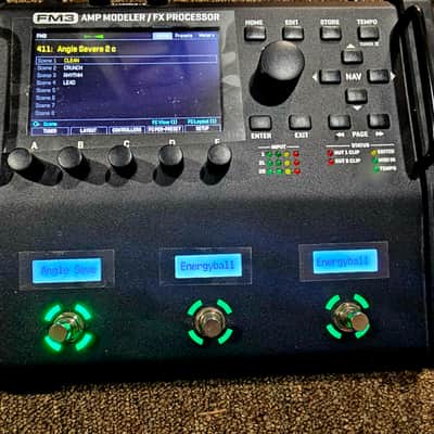 Fractal Audio FM3 Amp Modeler / FX Processor 2020 - 2022 - Black image 5