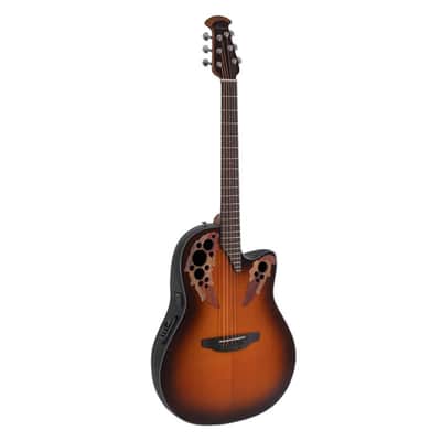 Ovation CE44-1 Celebrity Elite Electro-Acoustic Guitar, Sunburst image 3