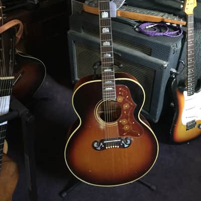 Gibson J-200 Acoustic Guitar 1964 Tobacco Burst image 1