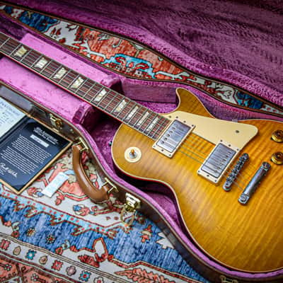 GIBSON USA Custom Shop 60th Anniversary '59 Les Paul Standard Reissue "Green Lemon Fade VOS" (2019) image 1