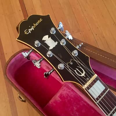Epiphone Broadway e-252 c 1966 Sunburst original vintage USA Kalamazoo Gibson image 8
