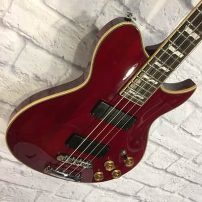 2007 Washburn WB-66 4 String Electric Bass image 2