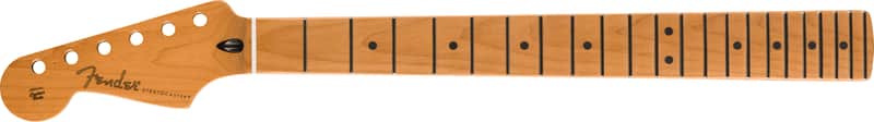 Fender Satin Roasted Maple Stratocaster LH Neck 22 Jumbo Frets 12" Maple Flat Oval Shape