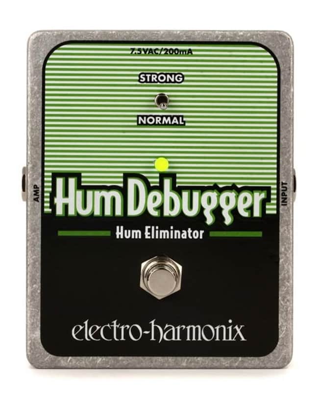 Electro-Harmonix Hum Debugger Hum Eliminator 2007 - Present - Green / Black image 1