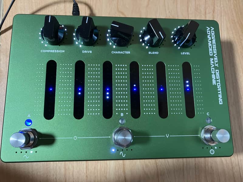 Darkglass Electronics ADAM Aggressively Distorting Advanced Machine 2020 - Present - Green image 1