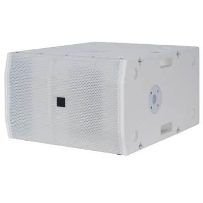 Avante Audio Imperio SUB210W Dual 10" 700W RMS Active DJ PA Subwoofer White Sub image 5