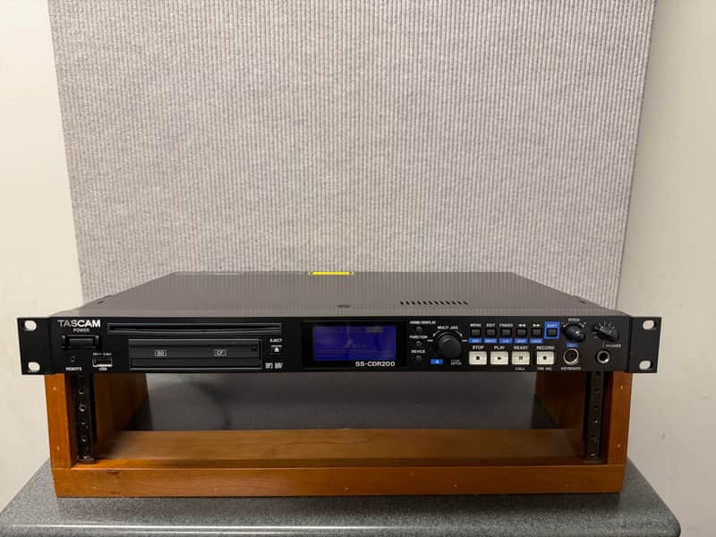 TASCAM SS-CDR200 CD-RW Recorder 2010s - Black
