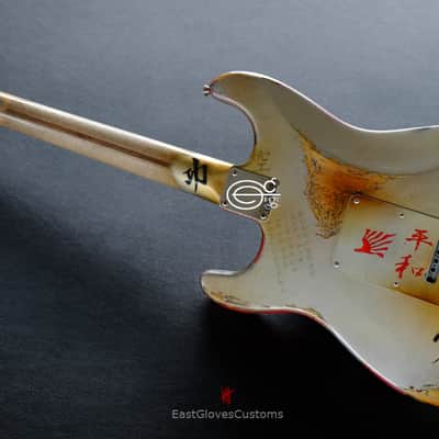 Fender Stratocaster Kamikaze Series 2nd Edition by EGC Aged heavy Relic image 16
