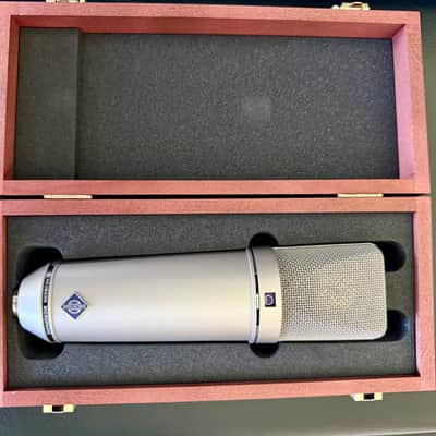 Neumann U 87 Ai Large Diaphragm Multipattern Condenser Microphone 1986 - Present - Nickel image 2