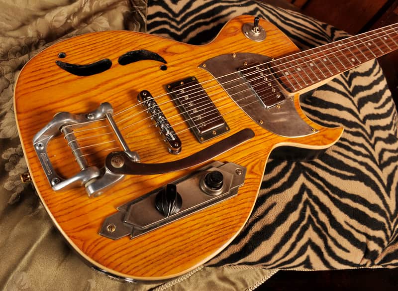 Postal Guitars Delta Zephyr--F hole edition 2013 Natual image 1