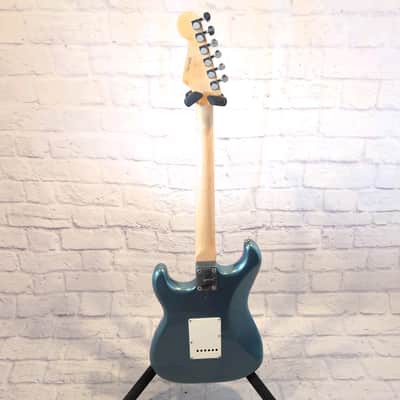 Squier Strat Gun Metal Blue Electric Guitar 60's Classic Vibe Body, Vintage Modified Neck, Hot Rails image 6