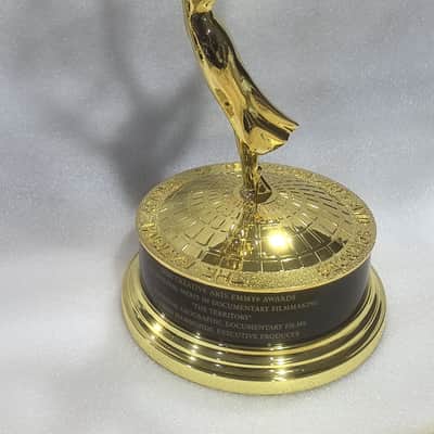 Emmy Award Television National Replica Life Size Trophy 1:1 Statue Prize image 13
