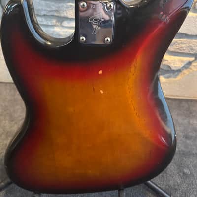 Fender Jazz Bass with Maple Fretboard 1974 - Sunburst image 11