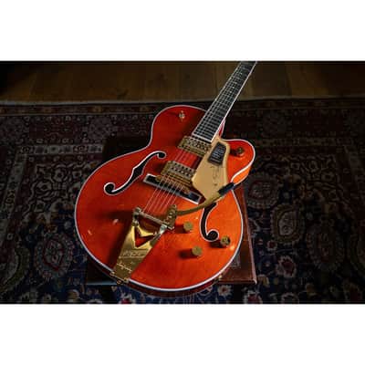 Gretsch Pro Nashville Bigsby Orange Stain image 10