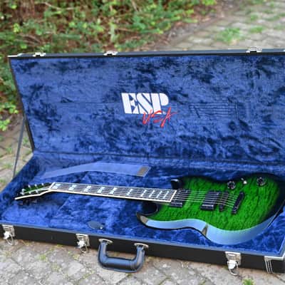 ESP USA Viper - Dark Green Sunburst image 15