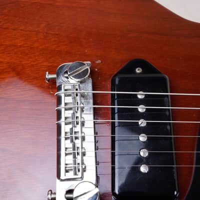 Gibson Custom 1958 Les Paul Junior Double-Cut Reissue VOS 1998 Faded Cherry w/ Bag image 15