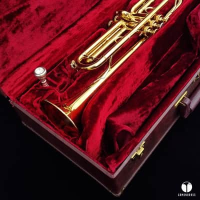 Kanstul Burbank 3 California   trumpet made by Kanstul mouthpiece case Reeves gamonbrass image 2