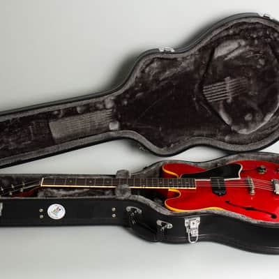 Gibson  ES-330TC Thinline Hollow Body Electric Guitar (1960-61), black hard shell case. image 16