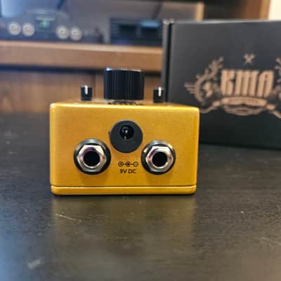 KMA Audio Machines GEMINUS Stereo Double Tracking Guitar Pedal 2025 - Gold image 3