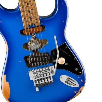 EVH Frankenstein Relic MN Blueburst - Electric Guitar image 3