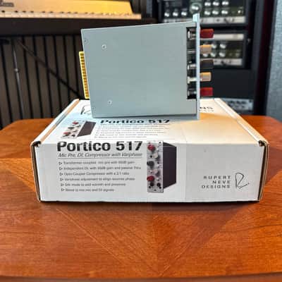 Rupert Neve Designs Portico 517 500 Series Mic Pre / Compressor Module 2011 - Present - White image 4