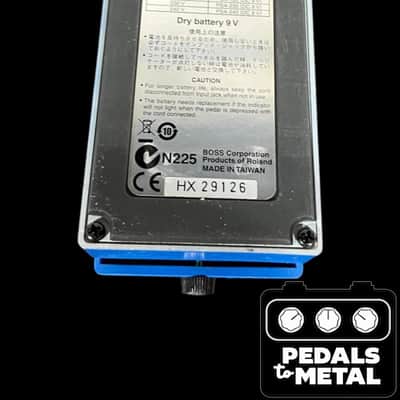 Boss CS-3 Compression Sustainer (Black Label) 1986 - 1992 - Blue - X16334 image 6