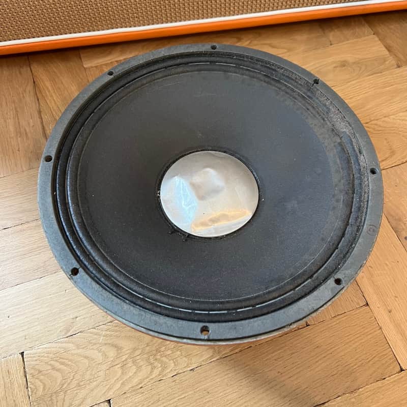 Vintage 1970s JBL Fender USA D120F D120 8ohm Orange Signature 12