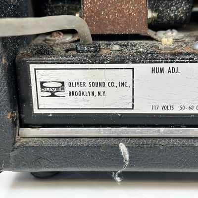 Vintage 1969 Oliver Powerflex P500 Tube Amp Head image 7