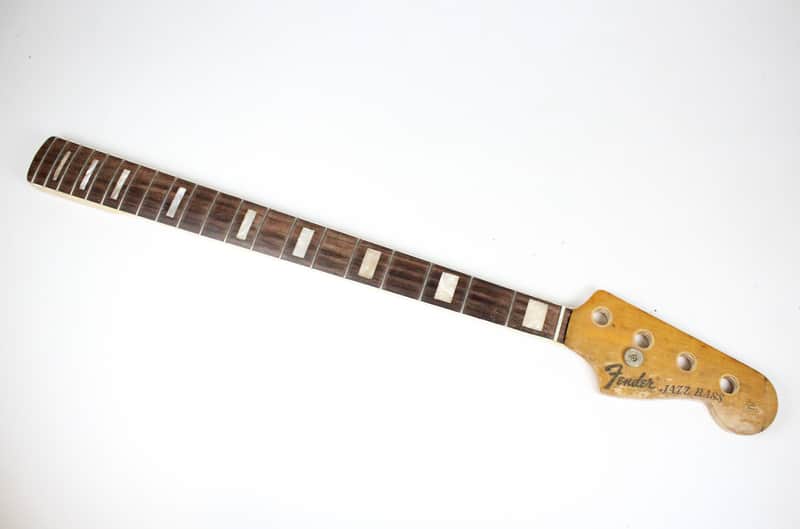 Vintage 1972 Fender Jazz Bass Maple Rosewood Neck USA 1970s image 1
